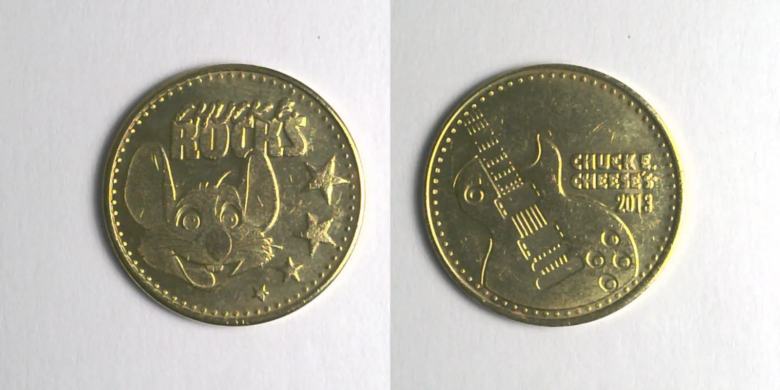 2013 Chuck E Cheese Token (501B)