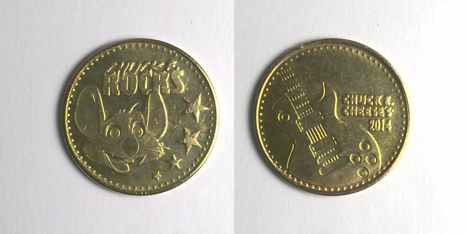 2014 Chuck E Cheese Token (502B)