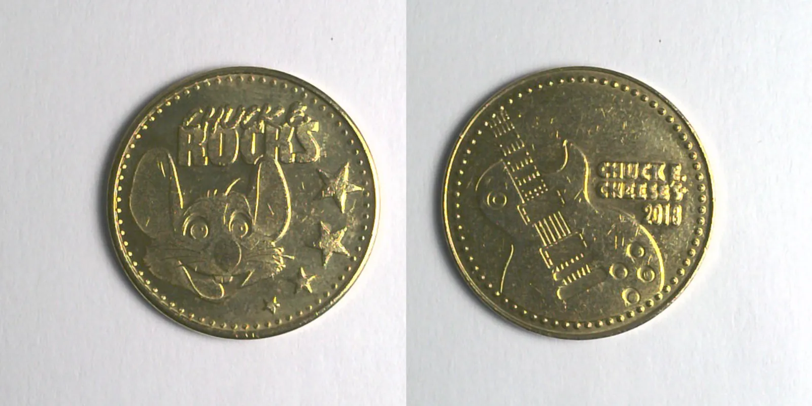 2018 Chuck E Cheese Token (507B)