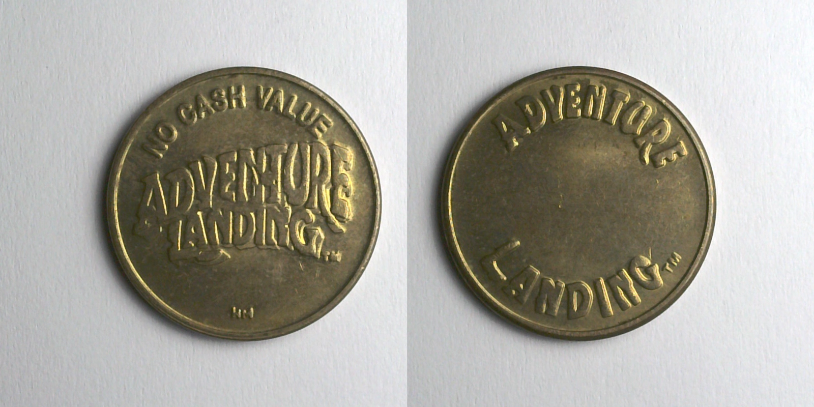 Adventure Landing AL202B Adventure Landing Token (AL202B) token — front and reverse
