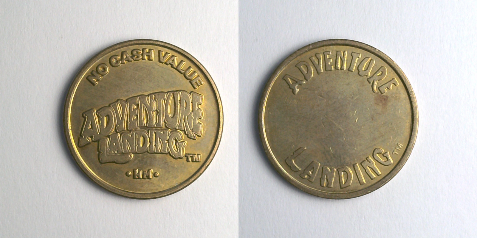 Adventure Landing AL204B Adventure Landing Token (AL204B) token — front and reverse