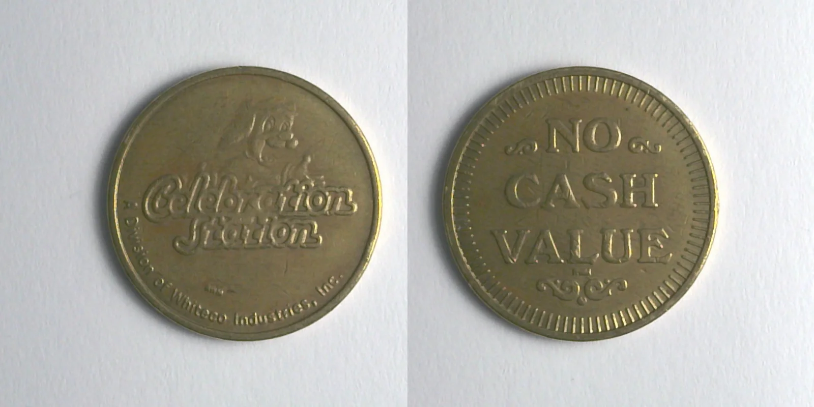 Celebration Station CS402B Celebration Station Token (CS402B) token — front