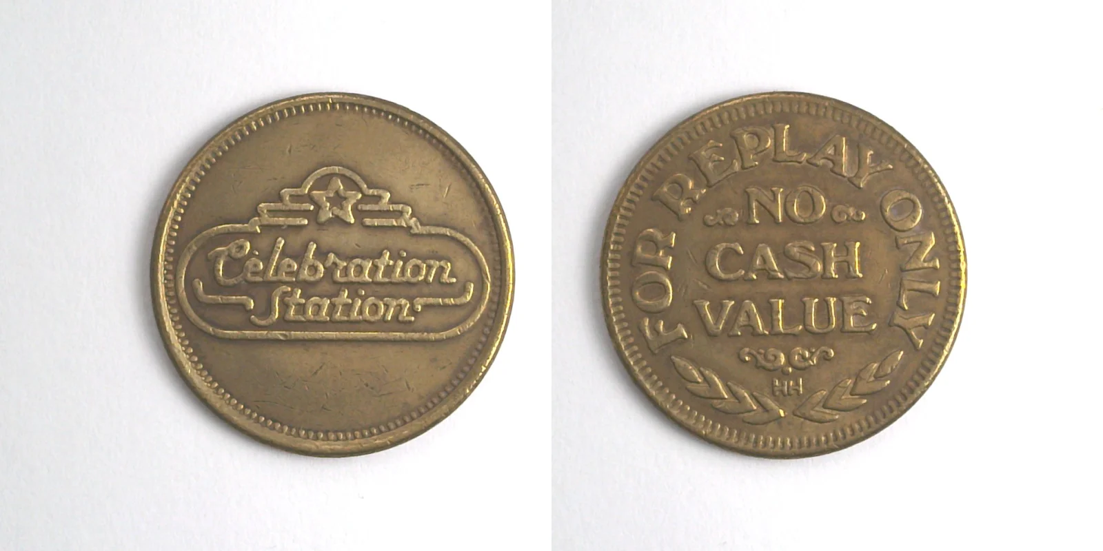 Celebration Station CS201B Celebration Station Token (CS201B) token — front