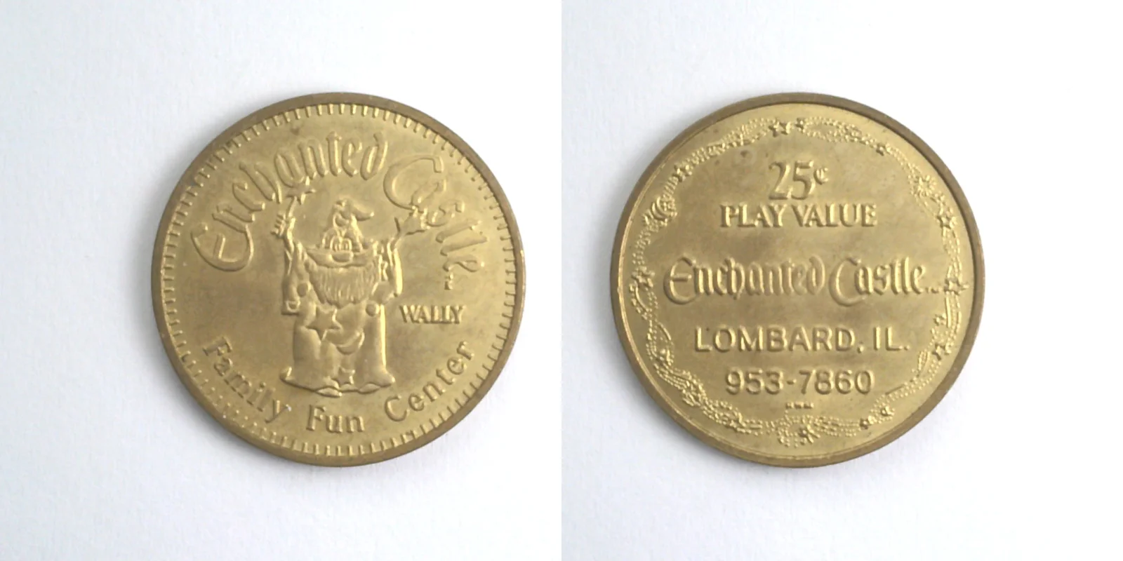 Enchanted Castle EC105B Enchanted Castle Token (EC105B) token — front