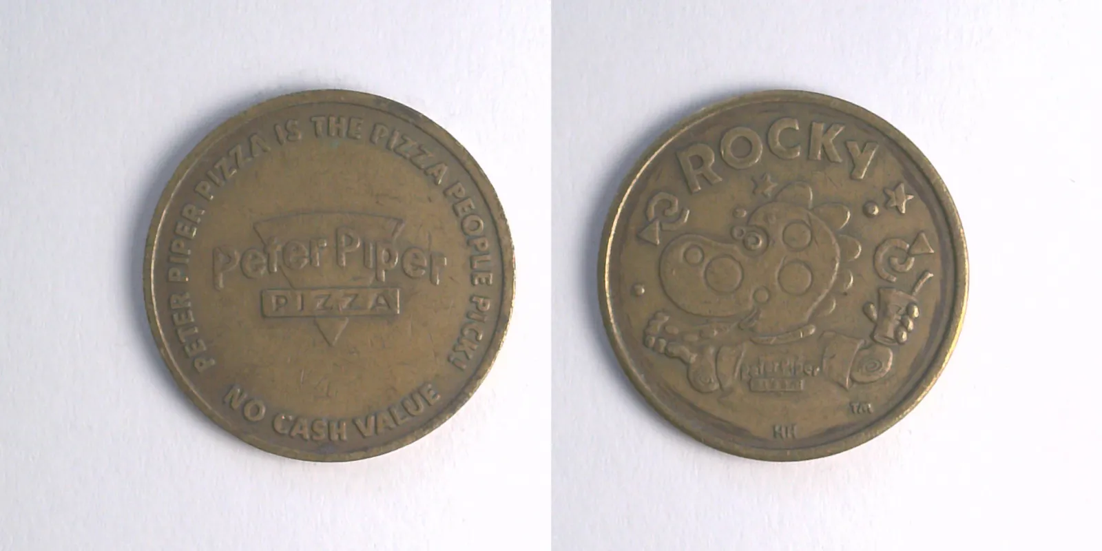 Peter Piper Pizza P209B Peter Piper Pizza Token (P209B) token — front and reverse