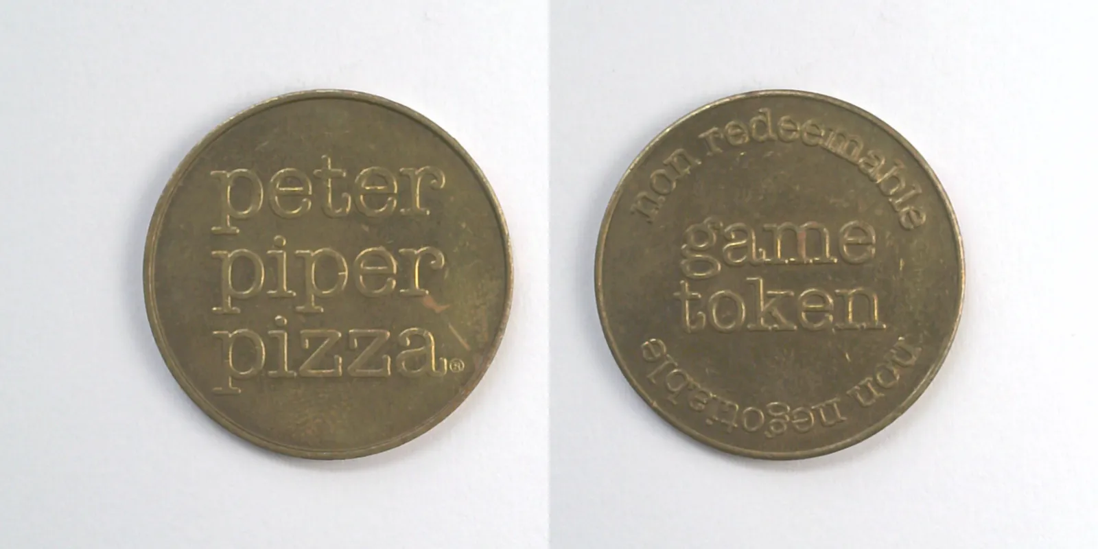 Peter Piper Pizza P406B Peter Piper Pizza Token (P406B) token — front