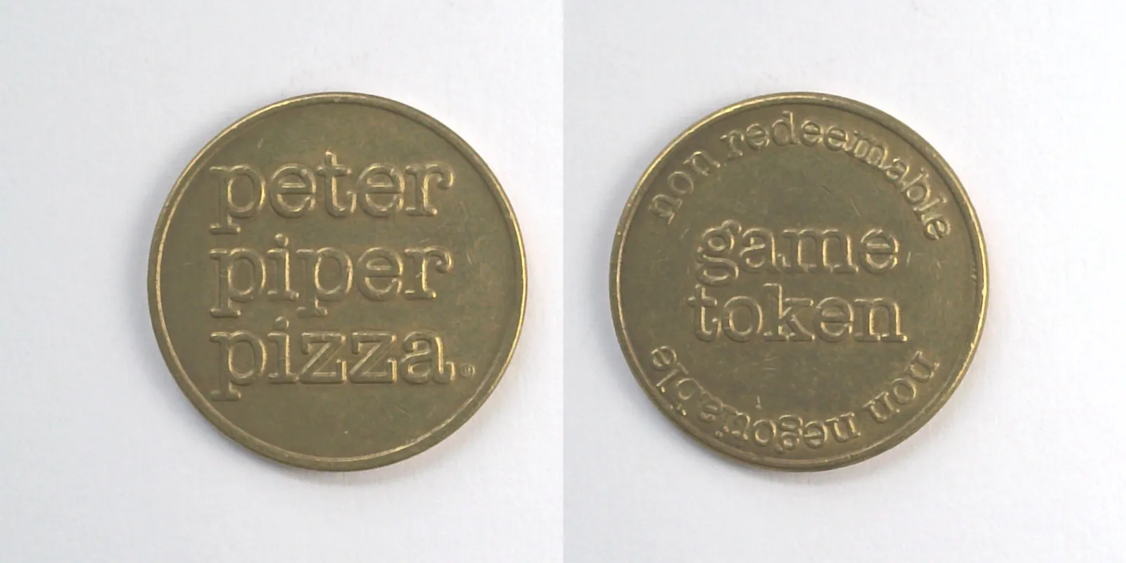 Peter Piper Pizza P408B Peter Piper Pizza Token (P408B) token — front