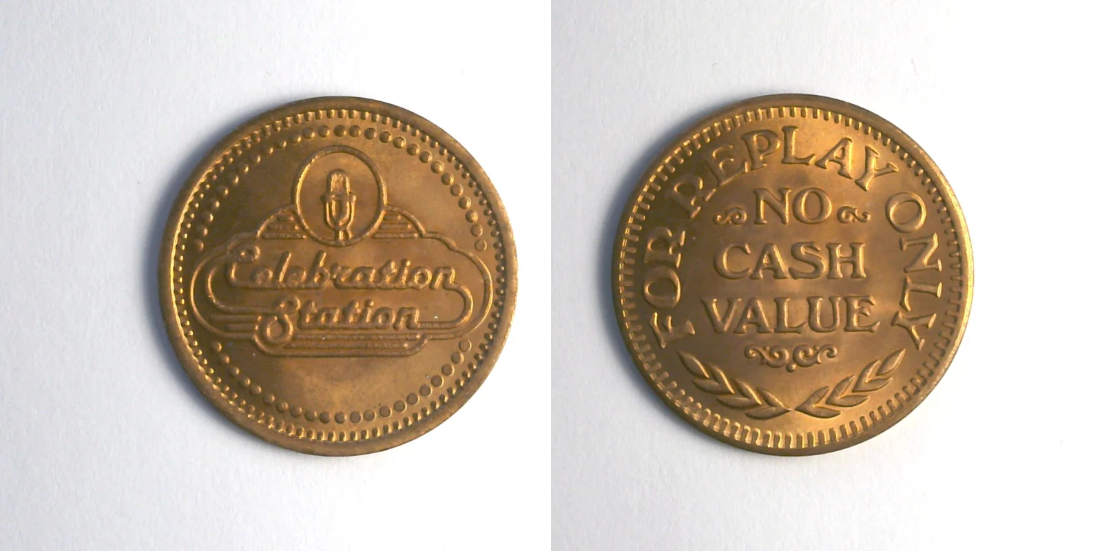 Celebration Station CS101C Celebration Station Token (CS101C) token — front
