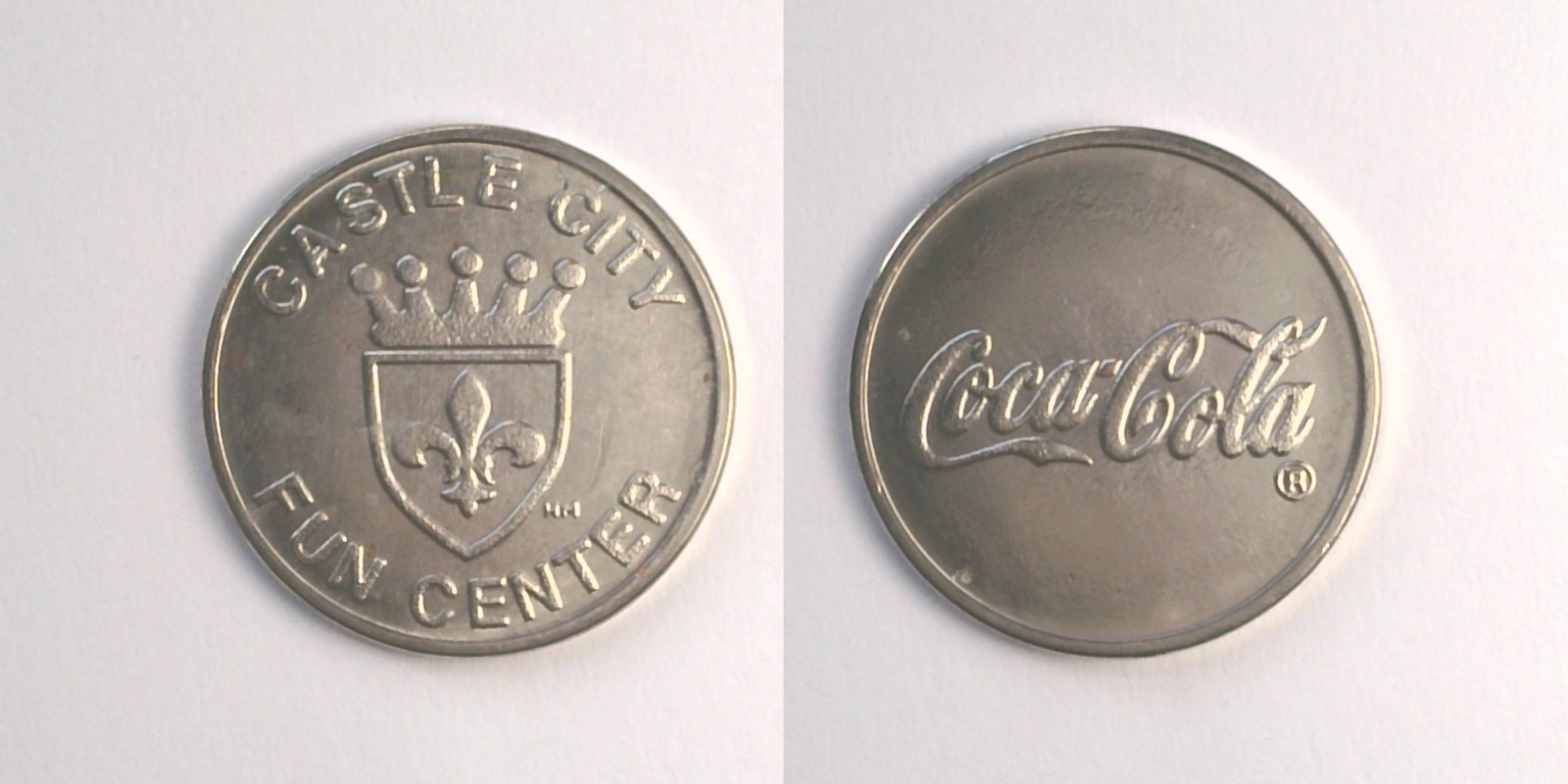 Castle City CC101N Castle City Token (CC101N) token — front and reverse
