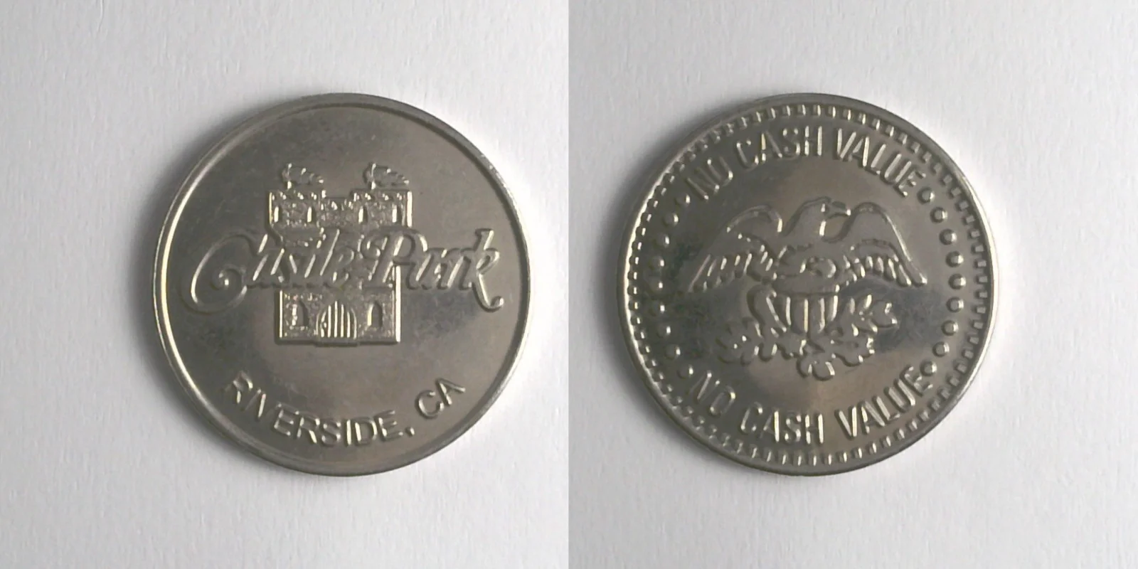 Castle Entertainment CP101N Castle Park Token (CP101N) token — front