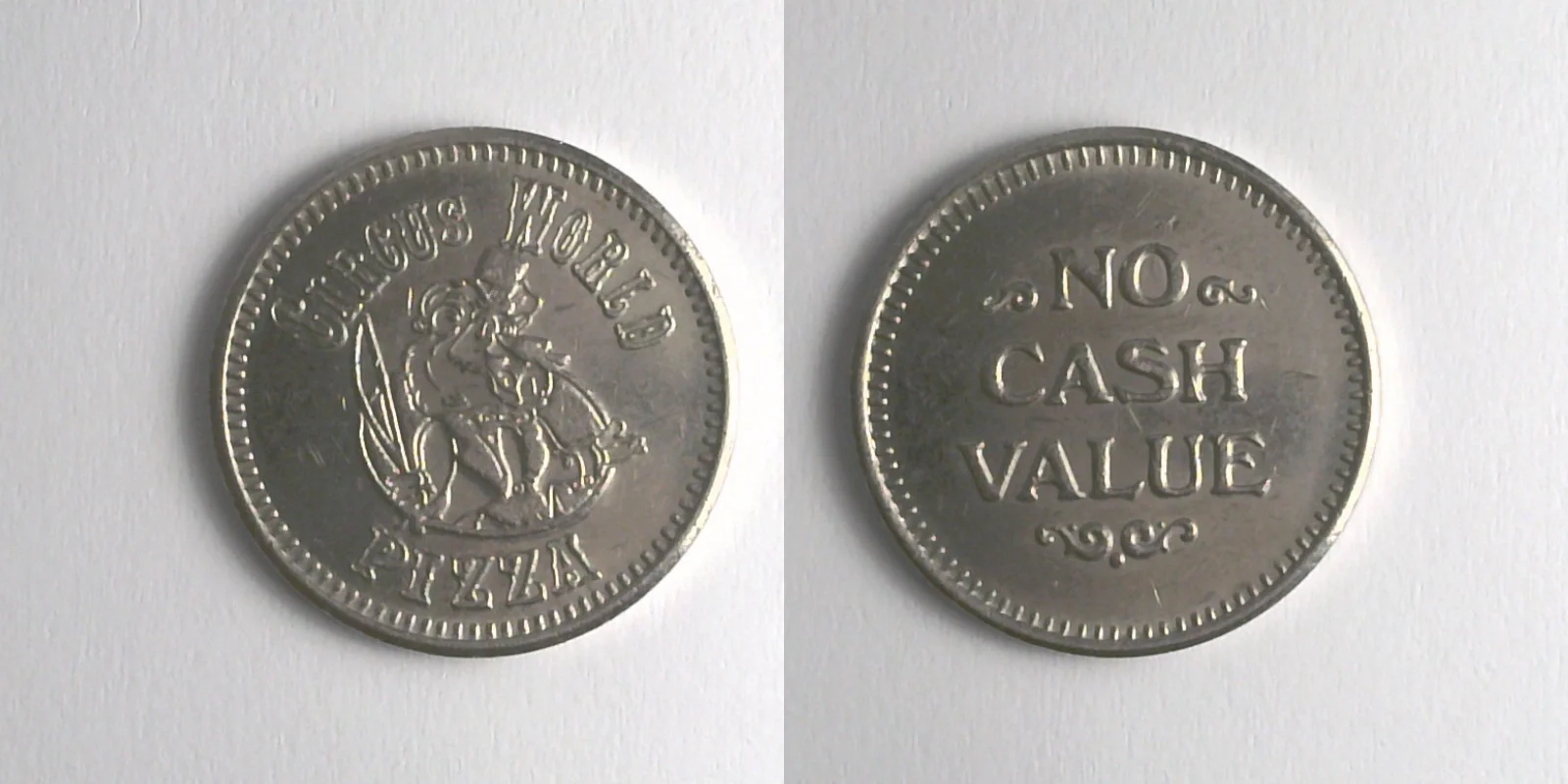 Circus World Pizza CWP101N Circus World Pizza Token (CWP101N) token — front