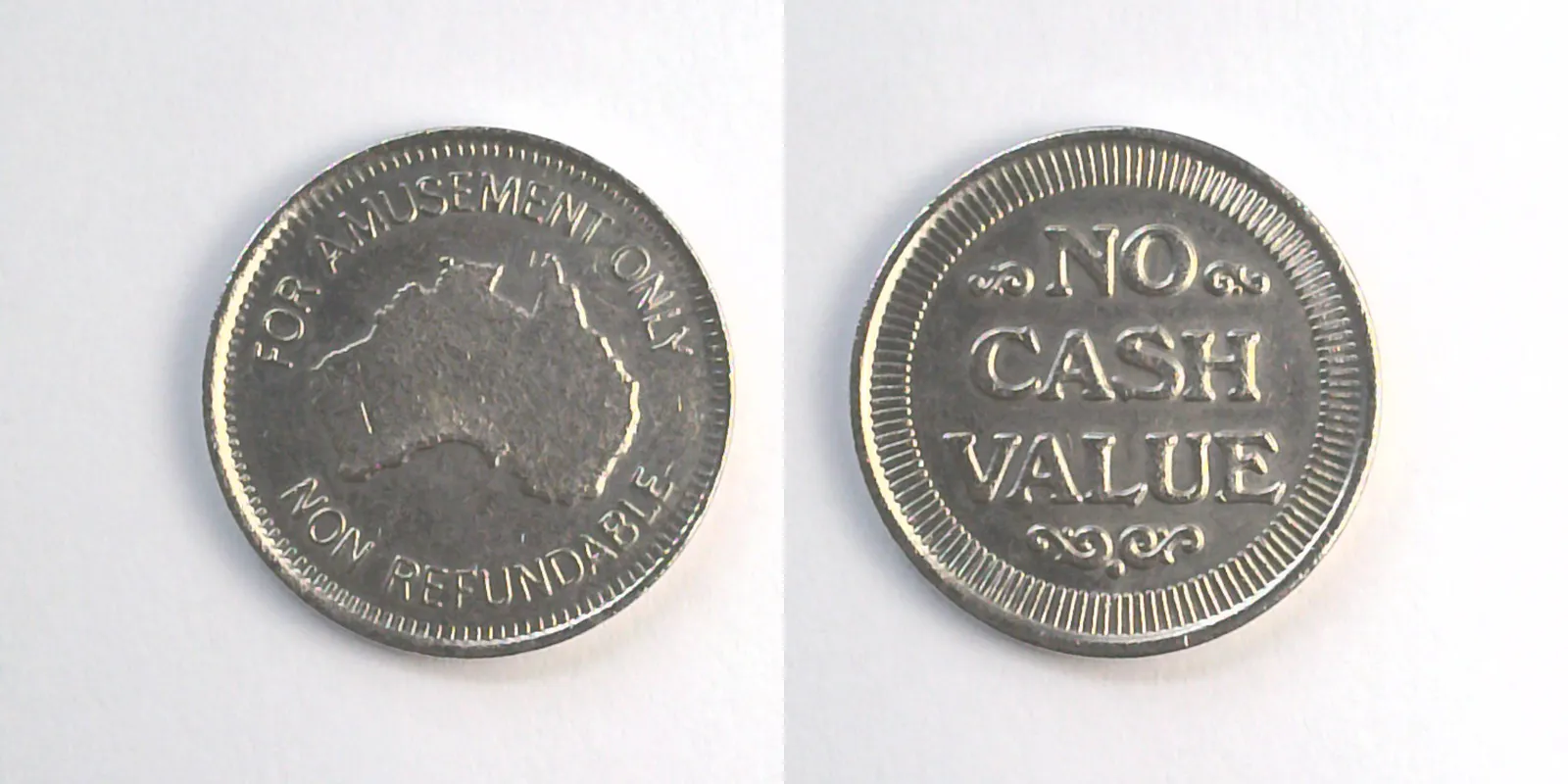 Grundy's G201N Grundy's Token (G201N) token — front and reverse