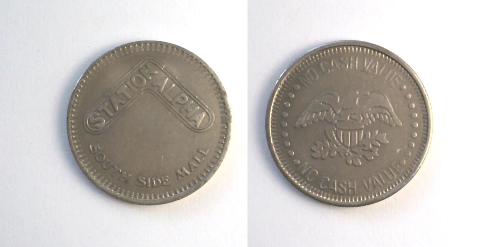 Station Alpha SA101N Station Alpha Token (SA101N) token — front