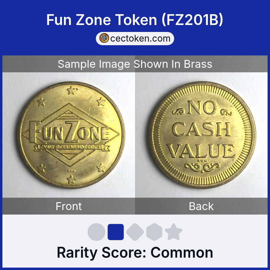 Fun Zone FZ201B Fun Zone Token (FZ201B) — sample listing image