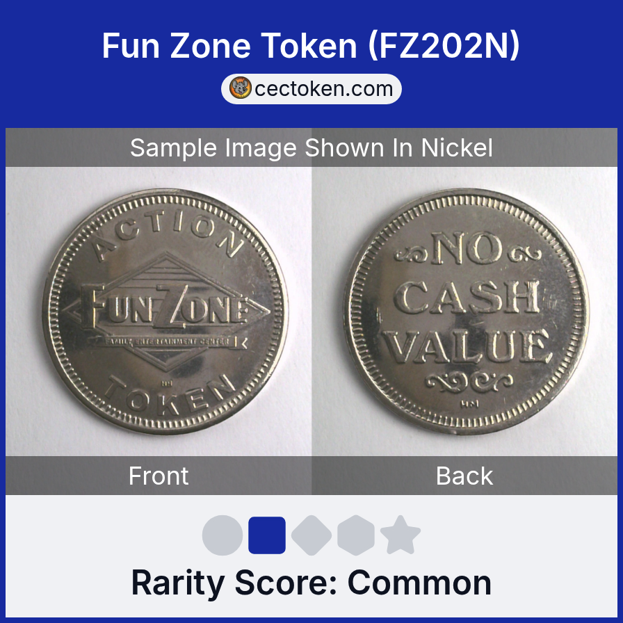 Fun Zone FZ202N Fun Zone Token (FZ202N) — sample listing image
