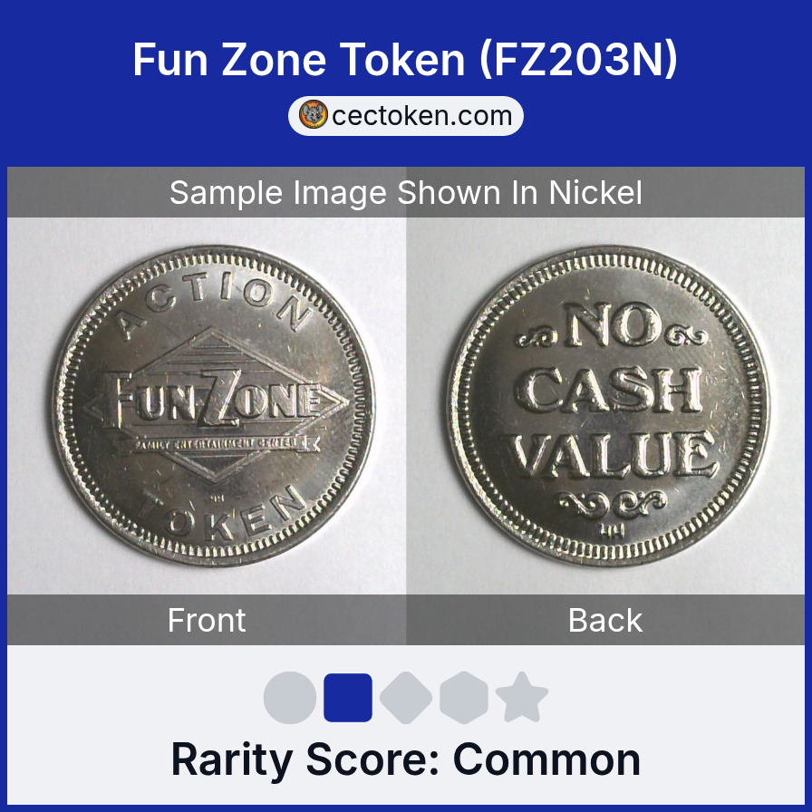 Fun Zone FZ203N Fun Zone Token (FZ203N) — sample listing image