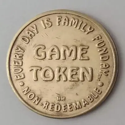 Dandy Bear DB106B 1996 H Dandy Bear Token (DB106B) (1996) token — reverse