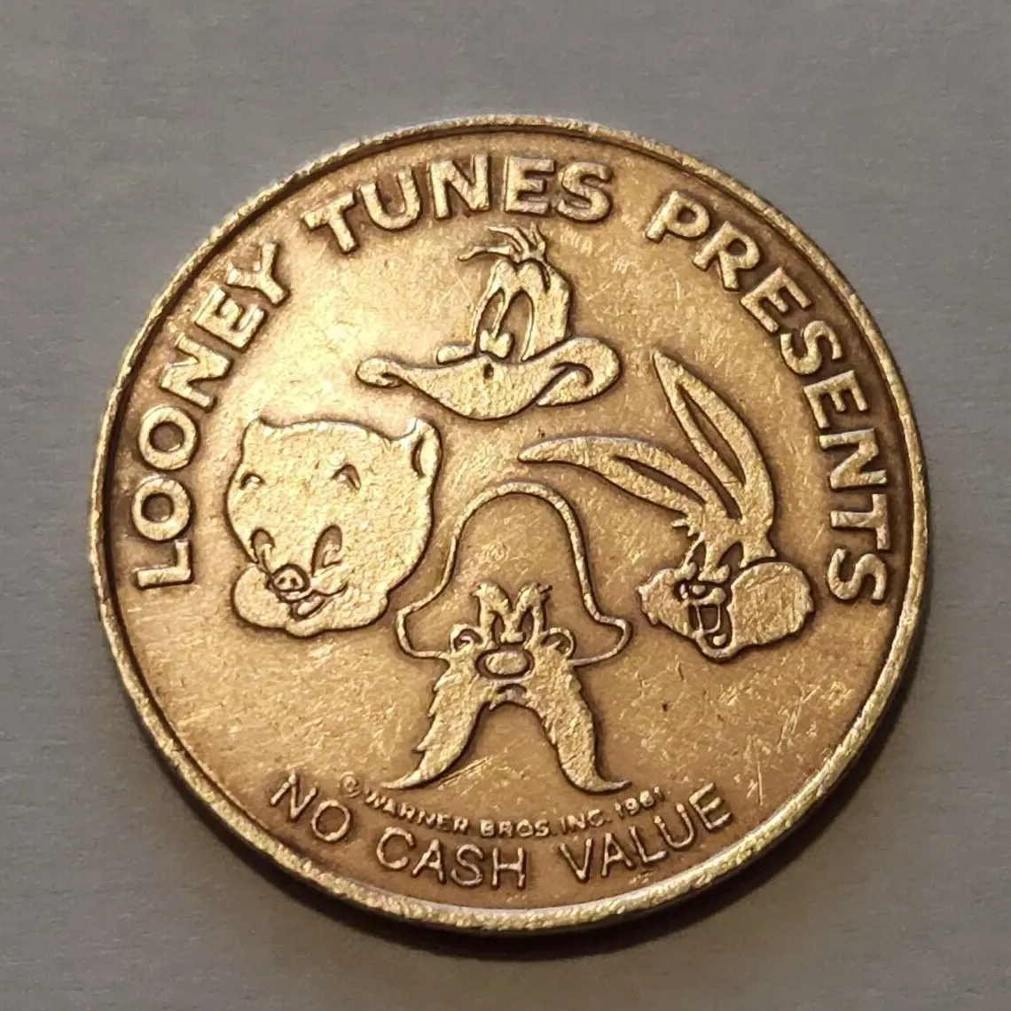 Gadgets / Gizmos GG201B Gizmos Looney Tunes Token (GG201B) token — reverse