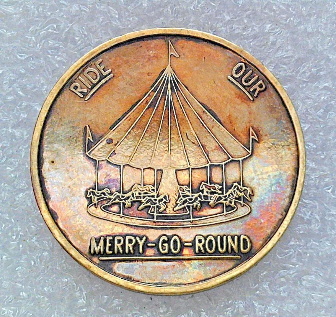 Caesarland CPFE103B Circus Playhouse Restaurant Token (CPFE103B) token — reverse